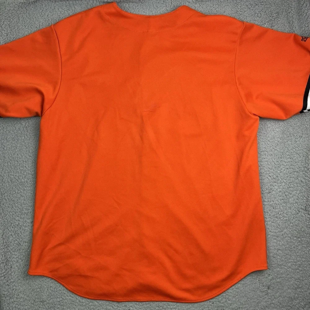Majestic San Francisco Giants‎ Baseball Jersey Authentic Sewn Orange Mens Large